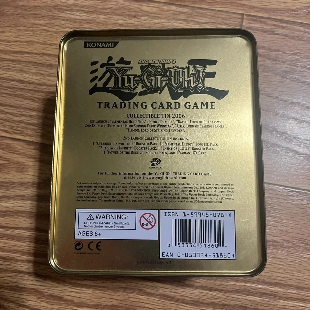 Yu-gi-oh! 2006 Trading Card Tin